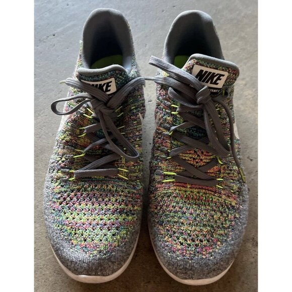 Nike LunarEpic Flyknit 2 \'Multicolor\' Gray Green Men’s Sz 7.5 863780-003 main image 13